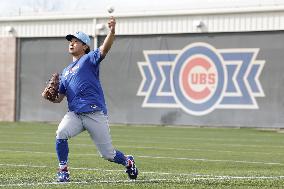 Baseball: Chicago Cubs pitcher Imanaga