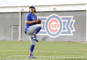 Baseball: Chicago Cubs pitcher Imanaga