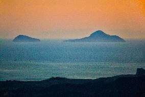 Evening On Santorini Island, Greece