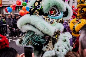 Chinese New Year Parades in Paris 2025