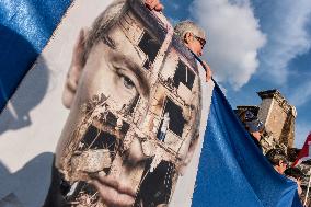 Protest In Rome Against The War In Ukraine