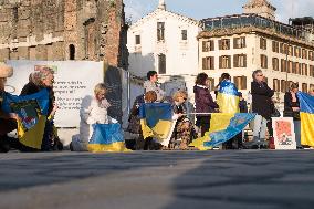 Protest In Rome Against The War In Ukraine