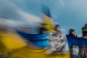 Protest In Rome Against The War In Ukraine