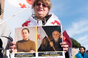 Protest In Rome Against The War In Ukraine