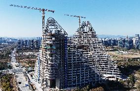 VIVO AI Hearquarter Construction in Hangzhou