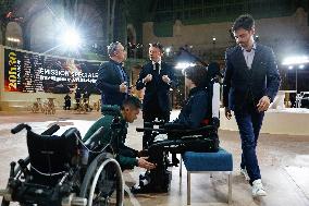 President Macron Speaks About AI on National Television - Paris