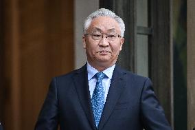 Arrivals for the Summit on AI at the Elysee Palace in Paris - FA