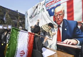 Anti-U.S. rally in Tehran