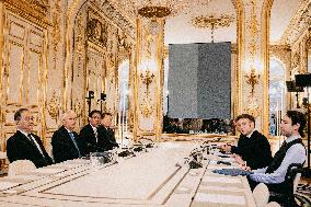 French President Meets Chinese Vice-Premier - Paris