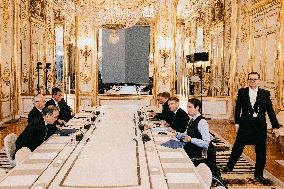 French President Meets Chinese Vice-Premier - Paris