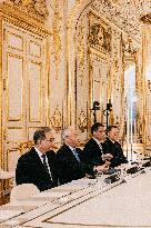 French President Meets Chinese Vice-Premier - Paris