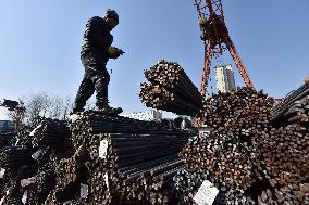 A Steel Market in Fuyang