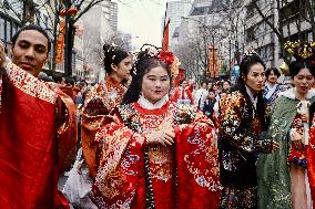 Chinese New Year Parade In Paris