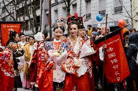 Chinese New Year Parade In Paris