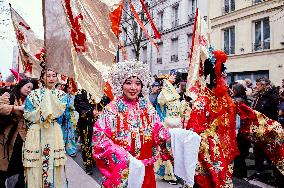 Chinese New Year Parade In Paris