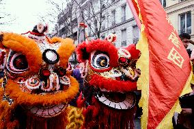 Chinese New Year Parade In Paris