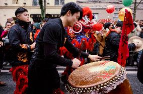 Chinese New Year Parade In Paris