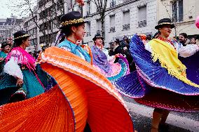 Chinese New Year Parade In Paris