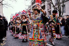 Chinese New Year Parade In Paris