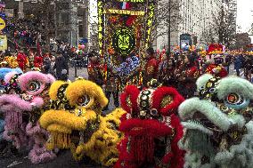 Chinese New Year Parade In Paris