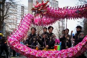 Chinese New Year Parade In Paris