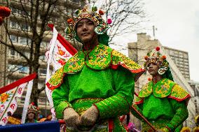 Chinese New Year Parade In Paris