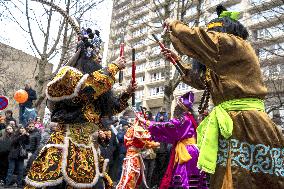 Chinese New Year Parade In Paris