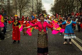 Chinese New Year Parade In Paris