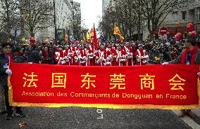 Chinese New Year Parade In Paris