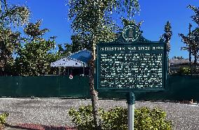 People Seek Health Benefits At Warm Mineral Springs Park  In Florida