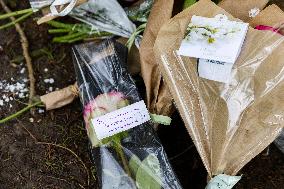 Patrols and Tribute to Louise in The Parc Des Templiers - Longjumeau