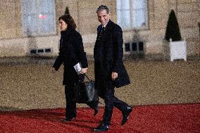 Arrivals for a State Dinner at the Elysee during the AI Action Summit - Paris RL