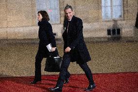 Arrivals for a State Dinner at the Elysee during the AI Action Summit - Paris RL