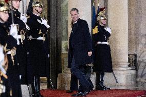 Arrivals for a State Dinner at the Elysee during the AI Action Summit - Paris RL