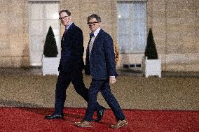 Arrivals for a State Dinner at the Elysee during the AI Action Summit - Paris RL