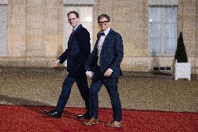 Arrivals for a State Dinner at the Elysee during the AI Action Summit - Paris RL