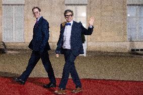 Arrivals for a State Dinner at the Elysee during the AI Action Summit - Paris RL