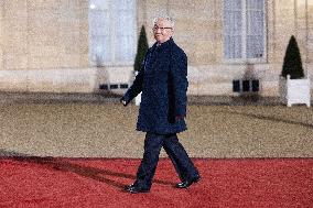 Arrivals for a State Dinner at the Elysee during the AI Action Summit - Paris RL