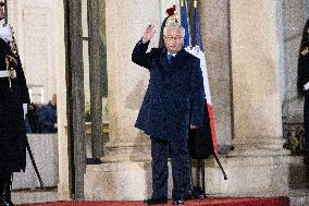 Arrivals for a State Dinner at the Elysee during the AI Action Summit - Paris RL