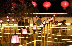 Nine-curved Yellow River Lantern Array in Handan