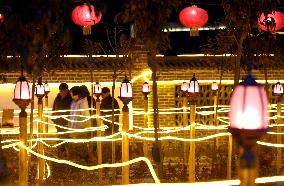 Nine-curved Yellow River Lantern Array in Handan