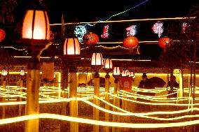 Nine-curved Yellow River Lantern Array in Handan