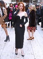 NYFW - Carolina Herrera Arrivals