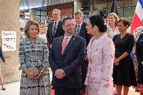 Queen Mathilde Visit To Costa Rica