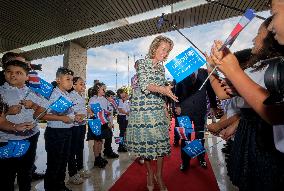 Queen Mathilde Visit To Costa Rica