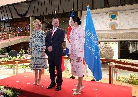 Queen Mathilde Visit To Costa Rica