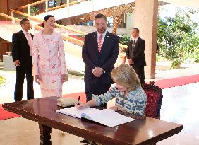 Queen Mathilde Visit To Costa Rica