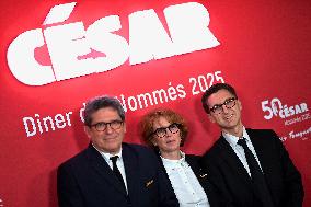 Cesar 2025 - Nominee Dinner - Paris