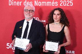 Cesar 2025 Nominee Dinner