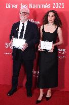 Cesar 2025 Nominee Dinner